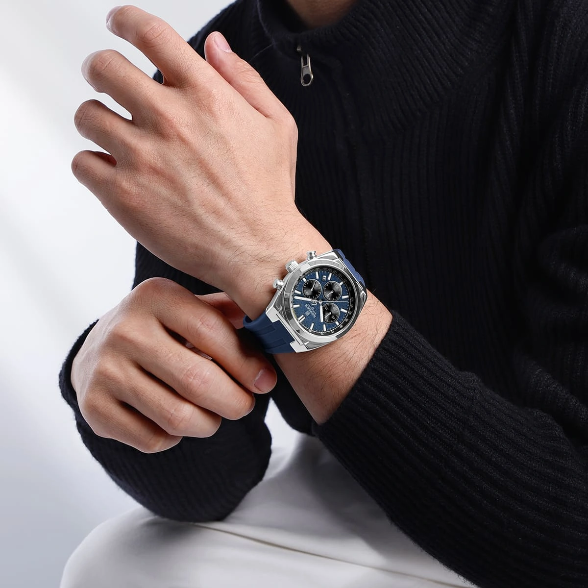 Naviforce Watch For Men NF8080-S-BE-BE