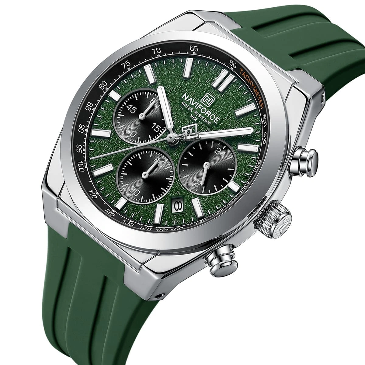 Naviforce Watch For Men NF8080-S-GN-GN