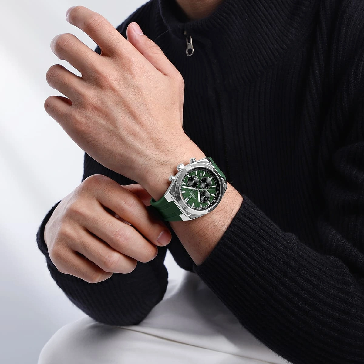 Naviforce Watch For Men NF8080-S-GN-GN