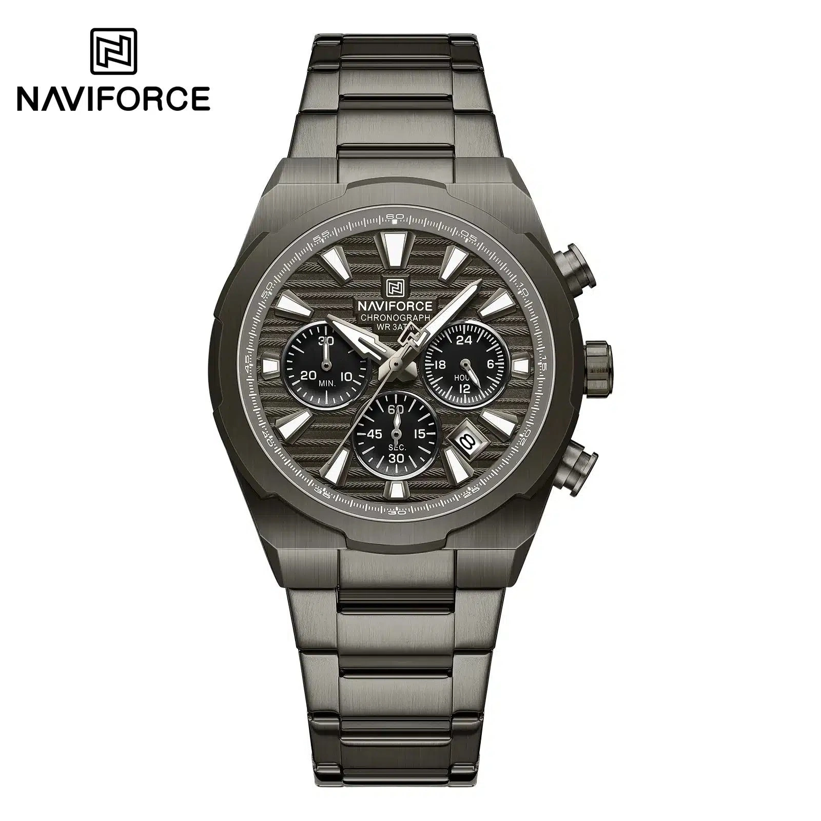 Naviforce Watch For Men NF8081 B-B-B
