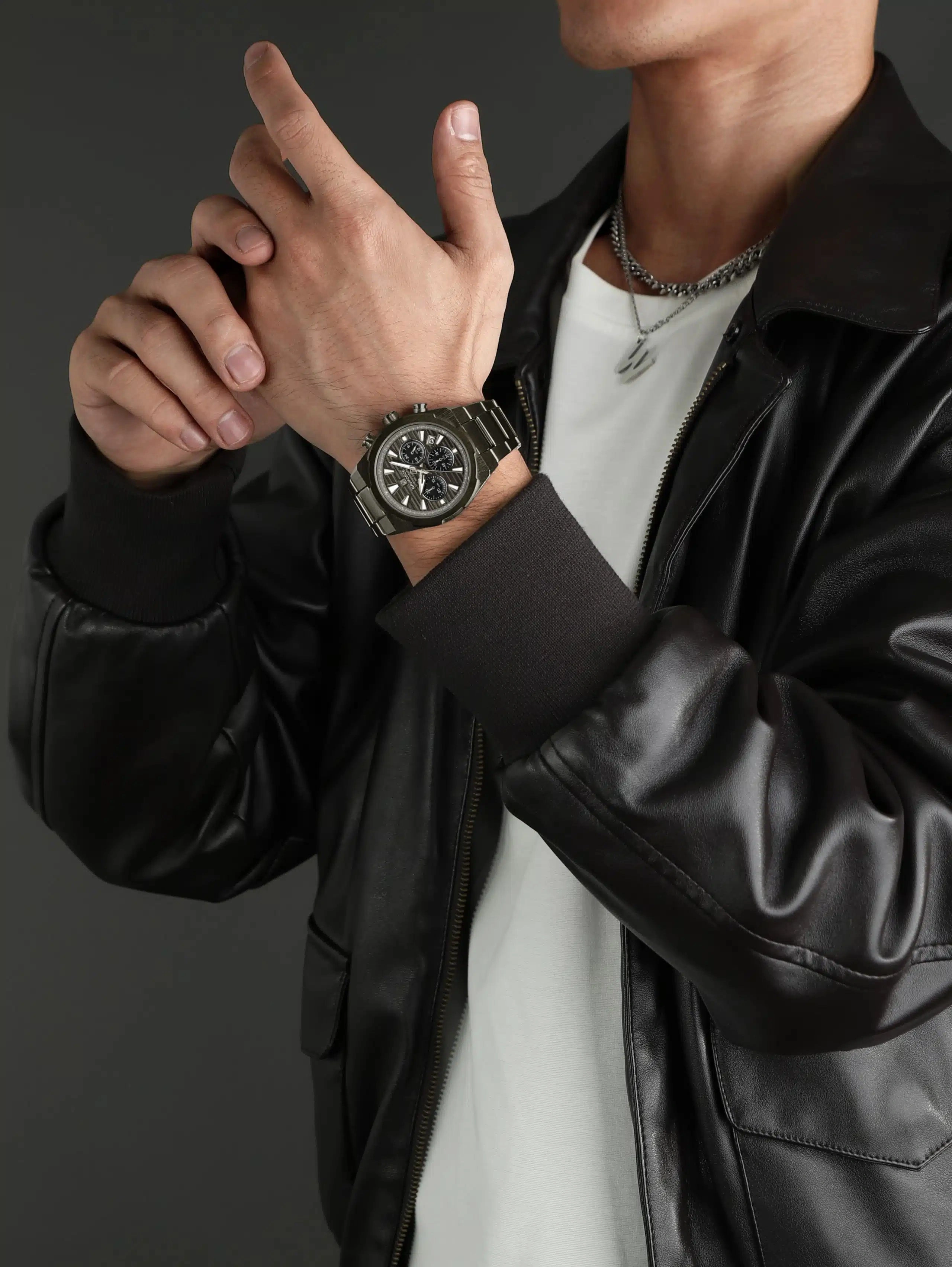 Naviforce Watch For Men NF8081 B-B-B