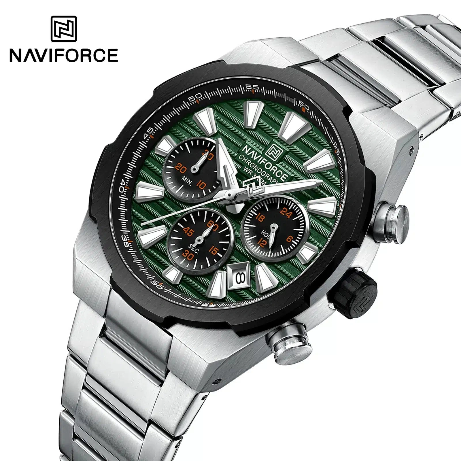 Naviforce Watch For Men NF8081 S-GN-S