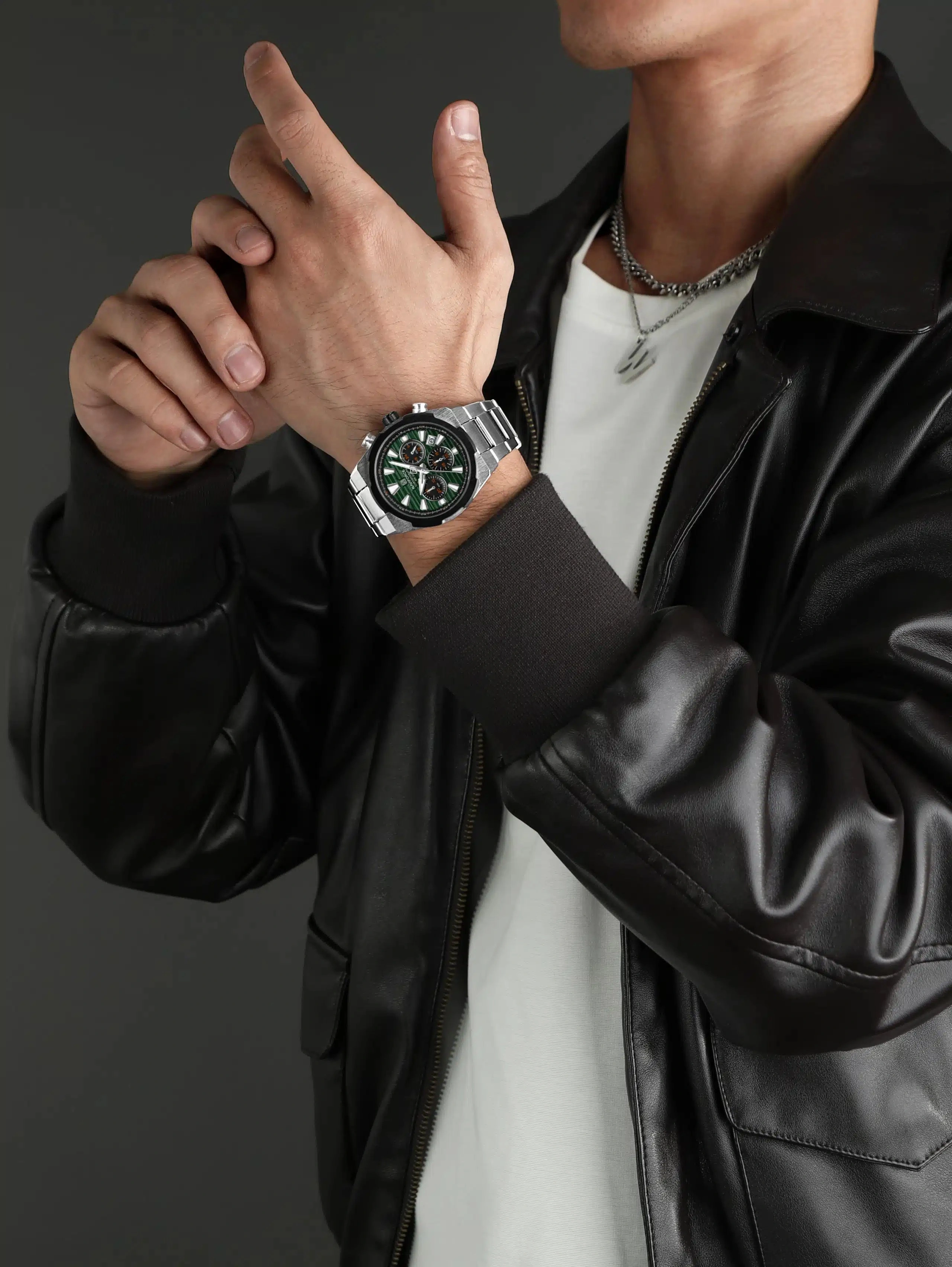 Naviforce Watch For Men NF8081 S-GN-S