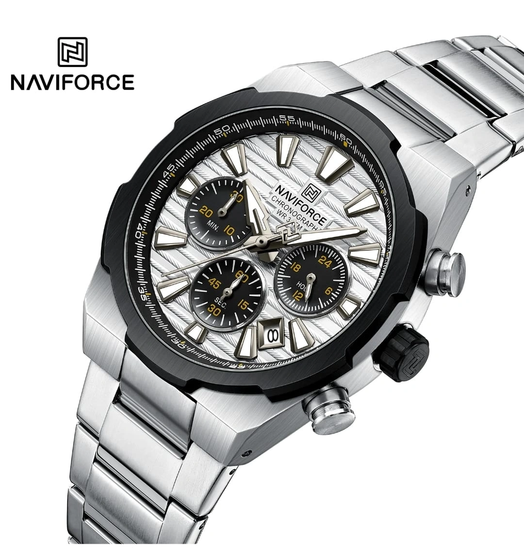 Naviforce Watch For Men NF8081 S-W-S