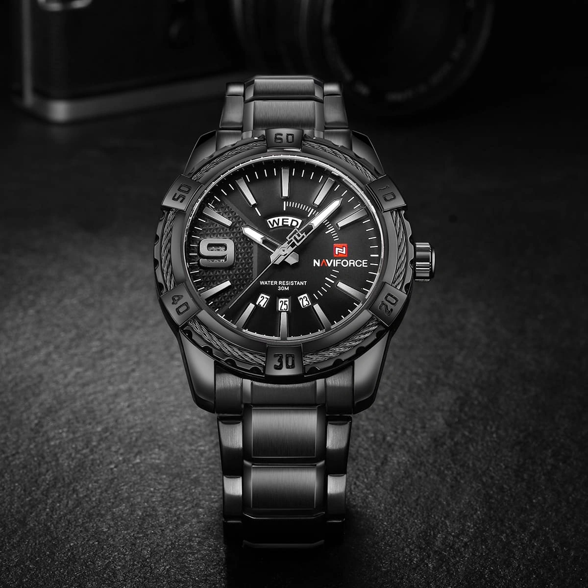 Naviforce Watch For Men NF9117S-B-B