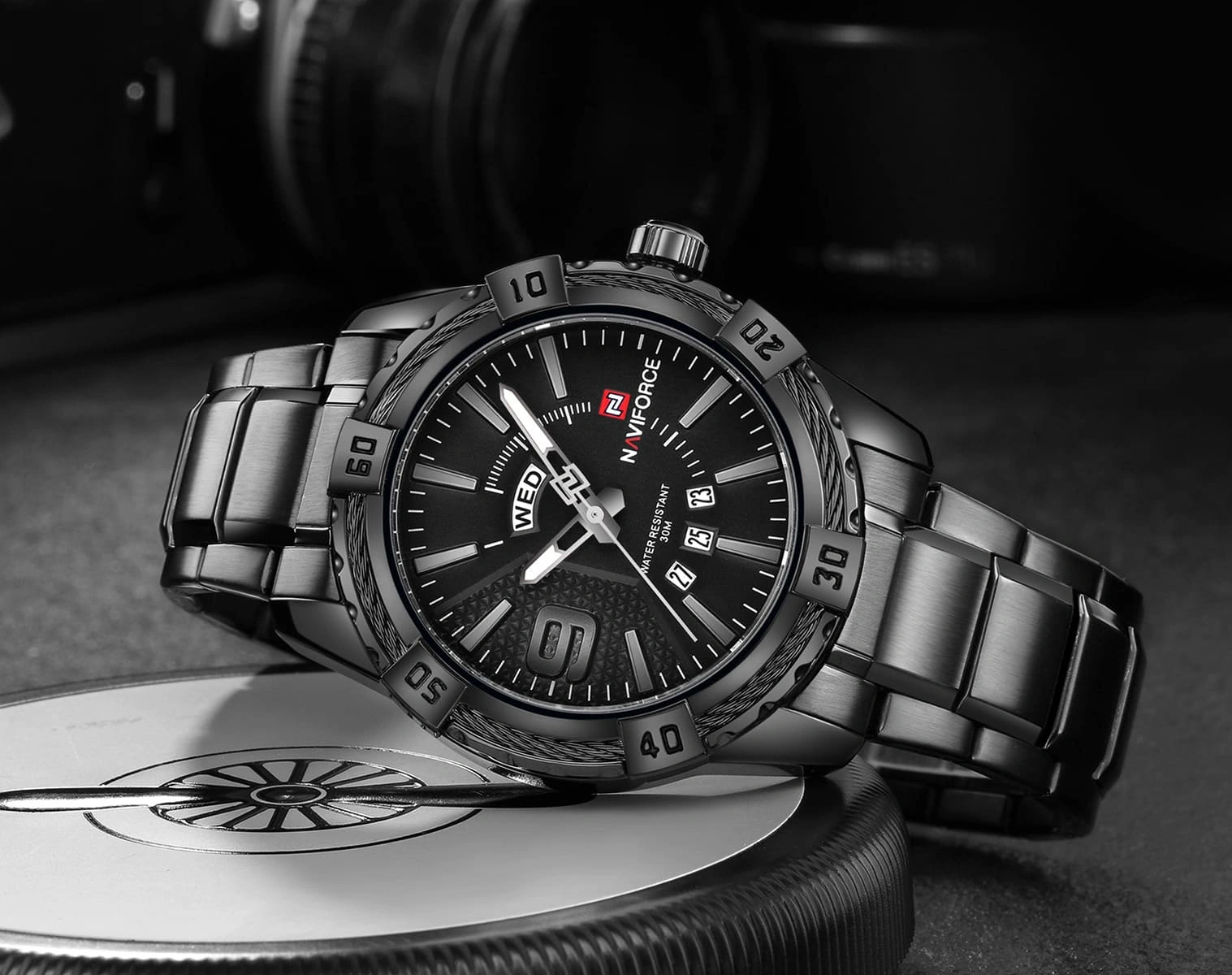 Naviforce Watch For Men NF9117S-B-B