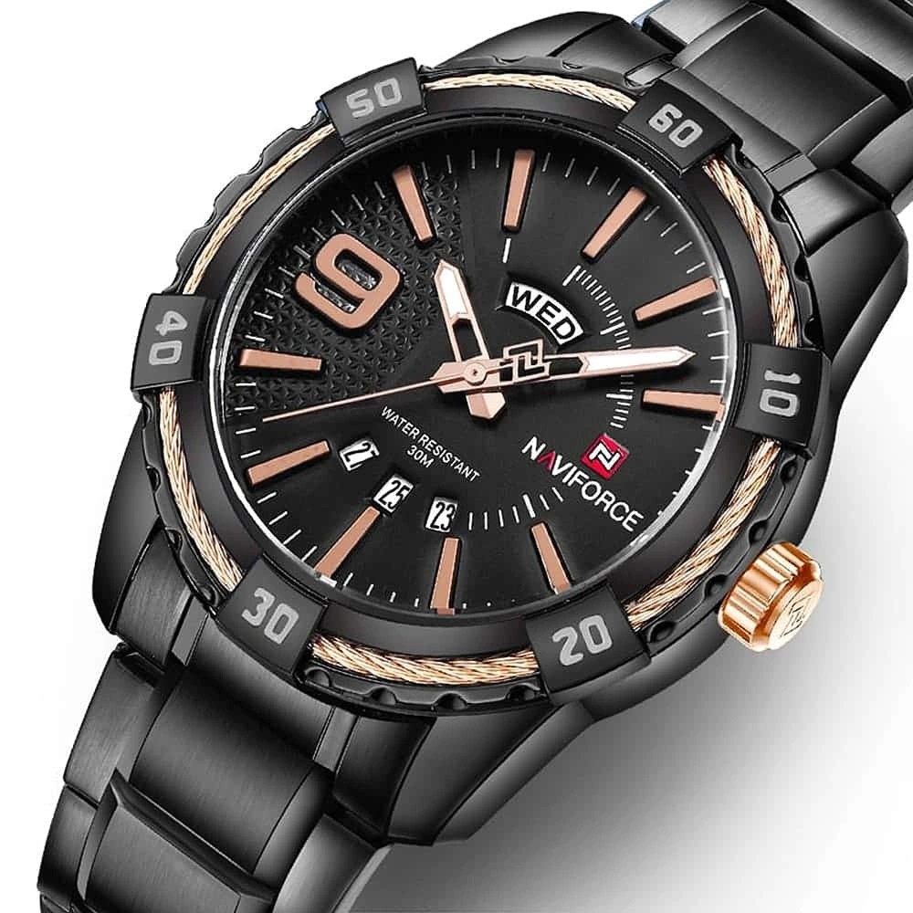 Naviforce Watch For Men NF9117S-B-RG