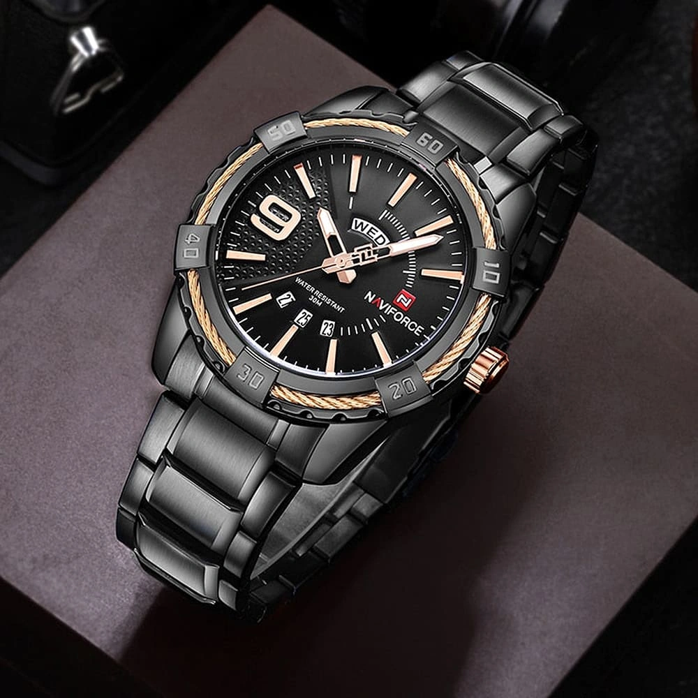 Naviforce Watch For Men NF9117S-B-RG