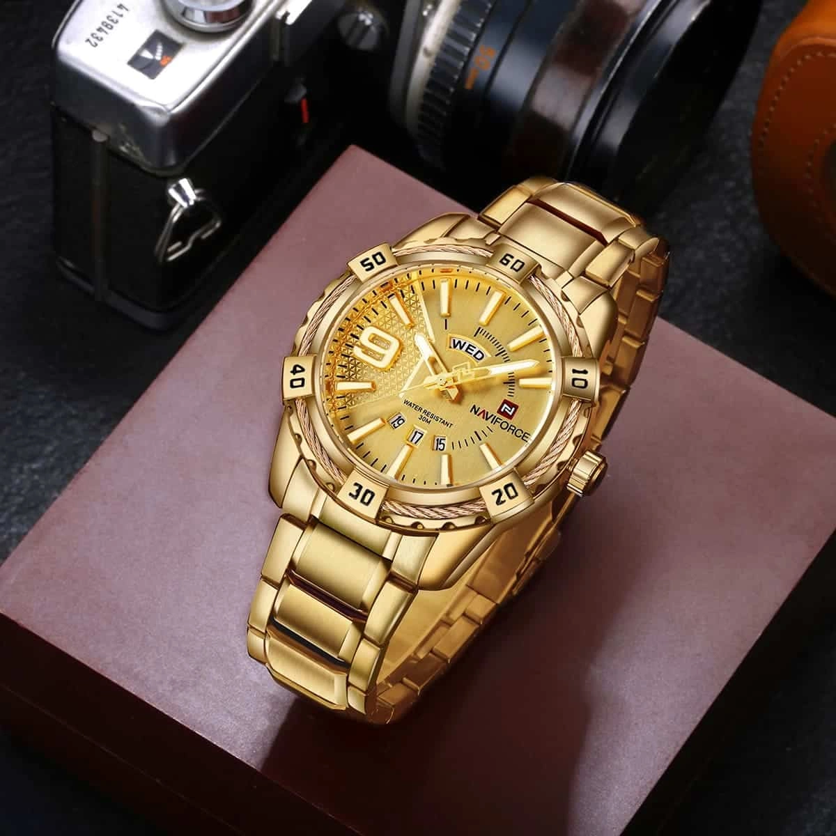 Naviforce Watch For Men NF9117S-G-G