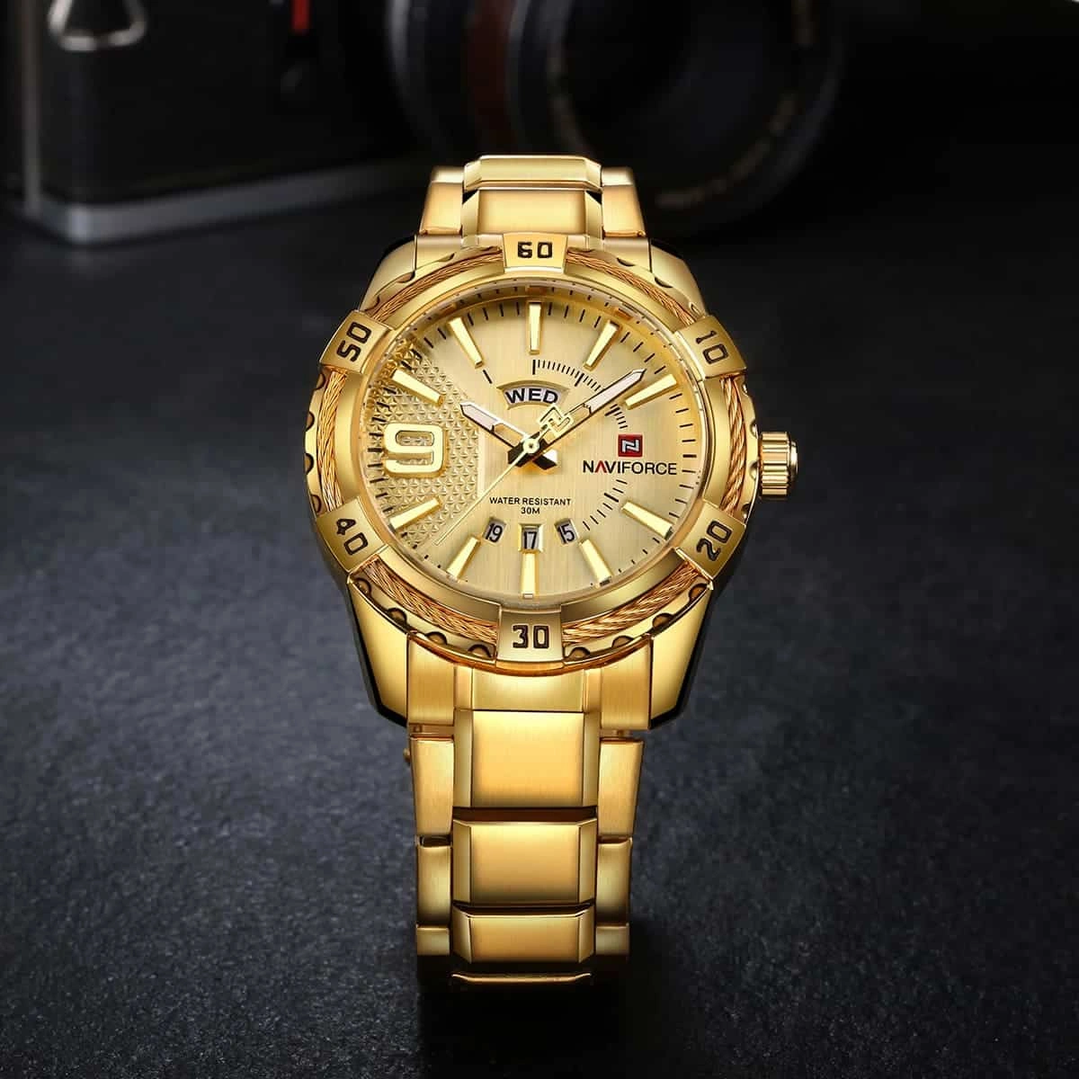 Naviforce Watch For Men NF9117S-G-G