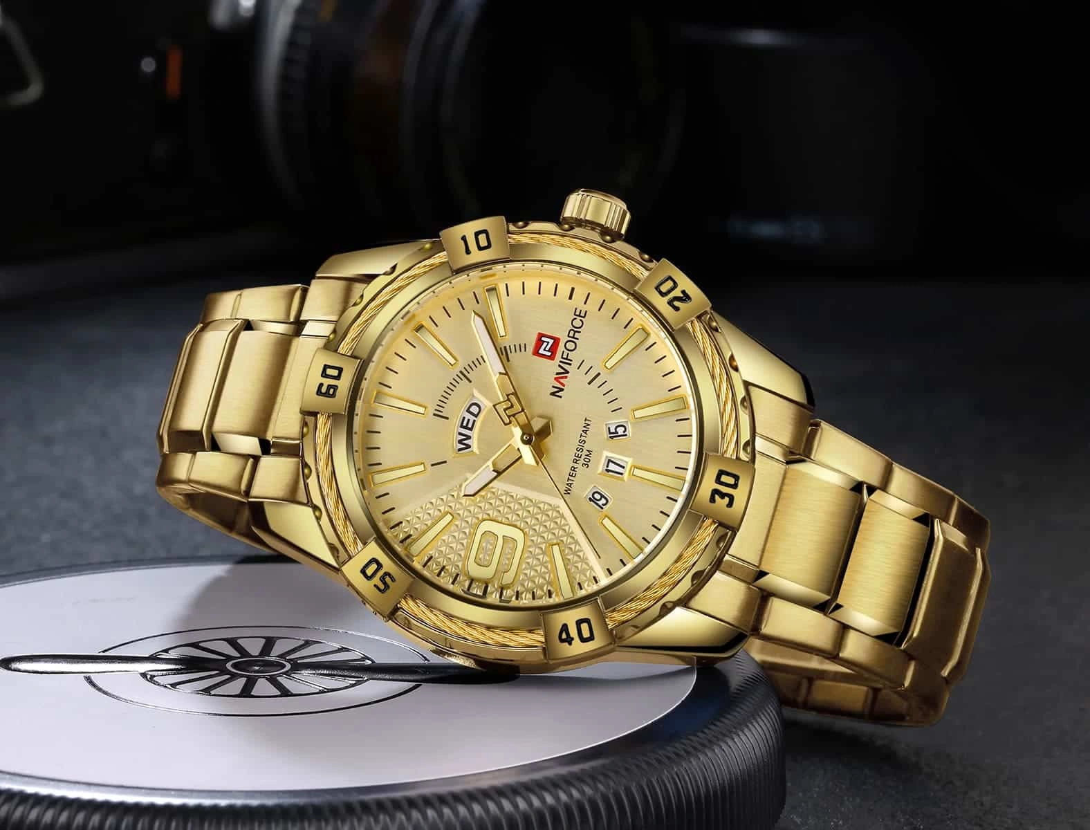Naviforce Watch For Men NF9117S-G-G