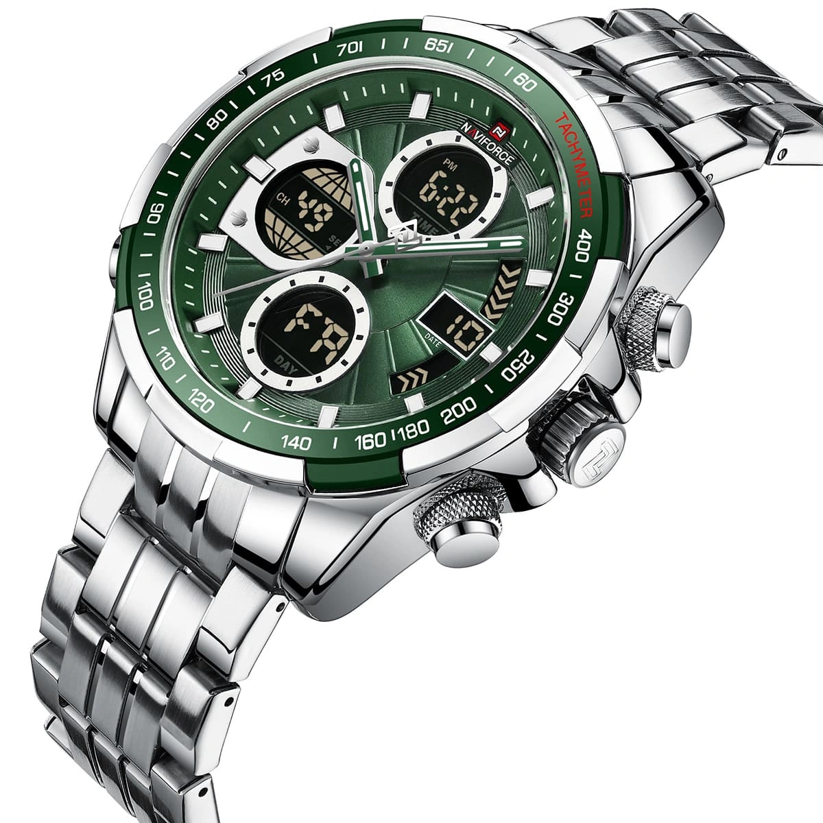 Naviforce Watch For Men NF9197S-S-S-GN