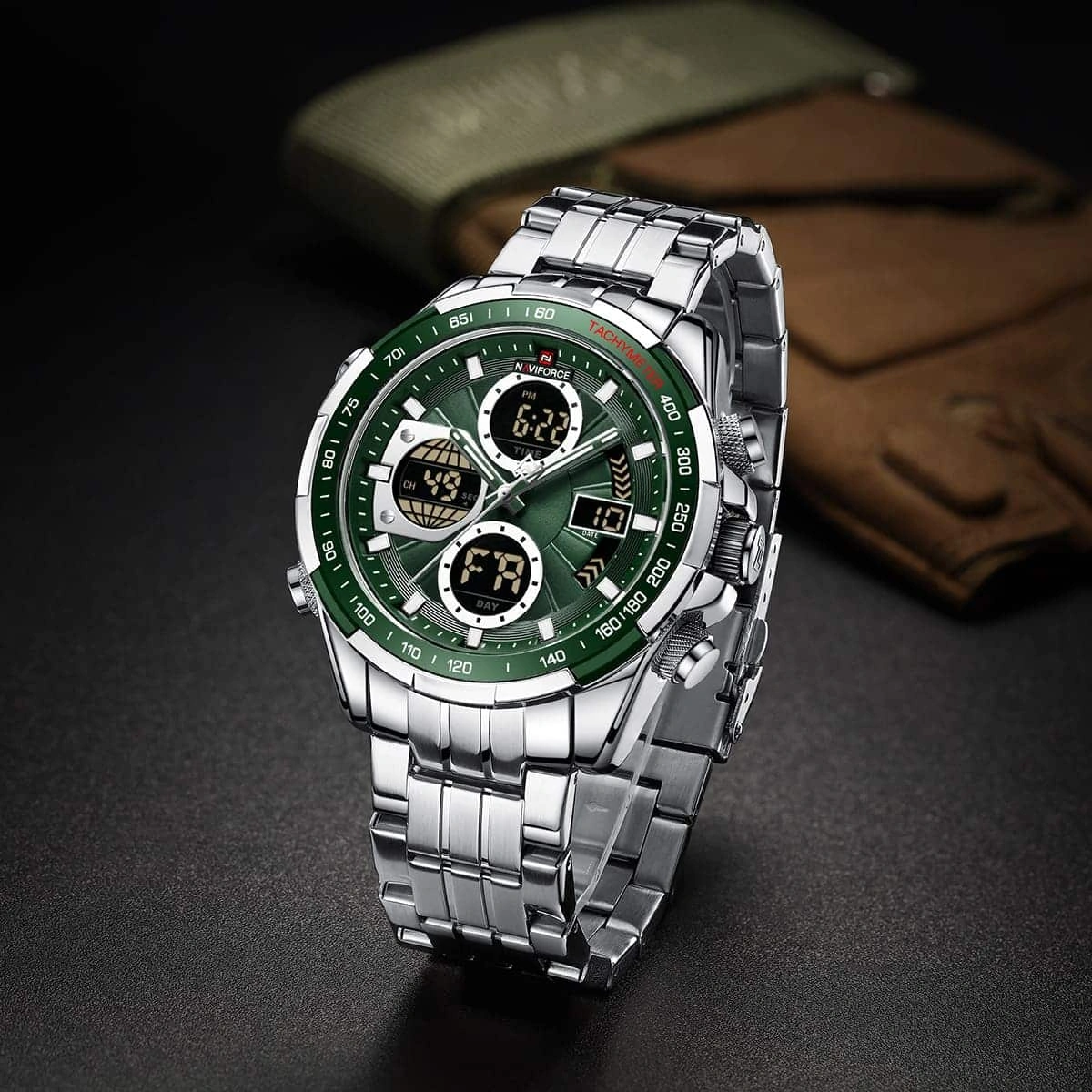 Naviforce Watch For Men NF9197S-S-S-GN