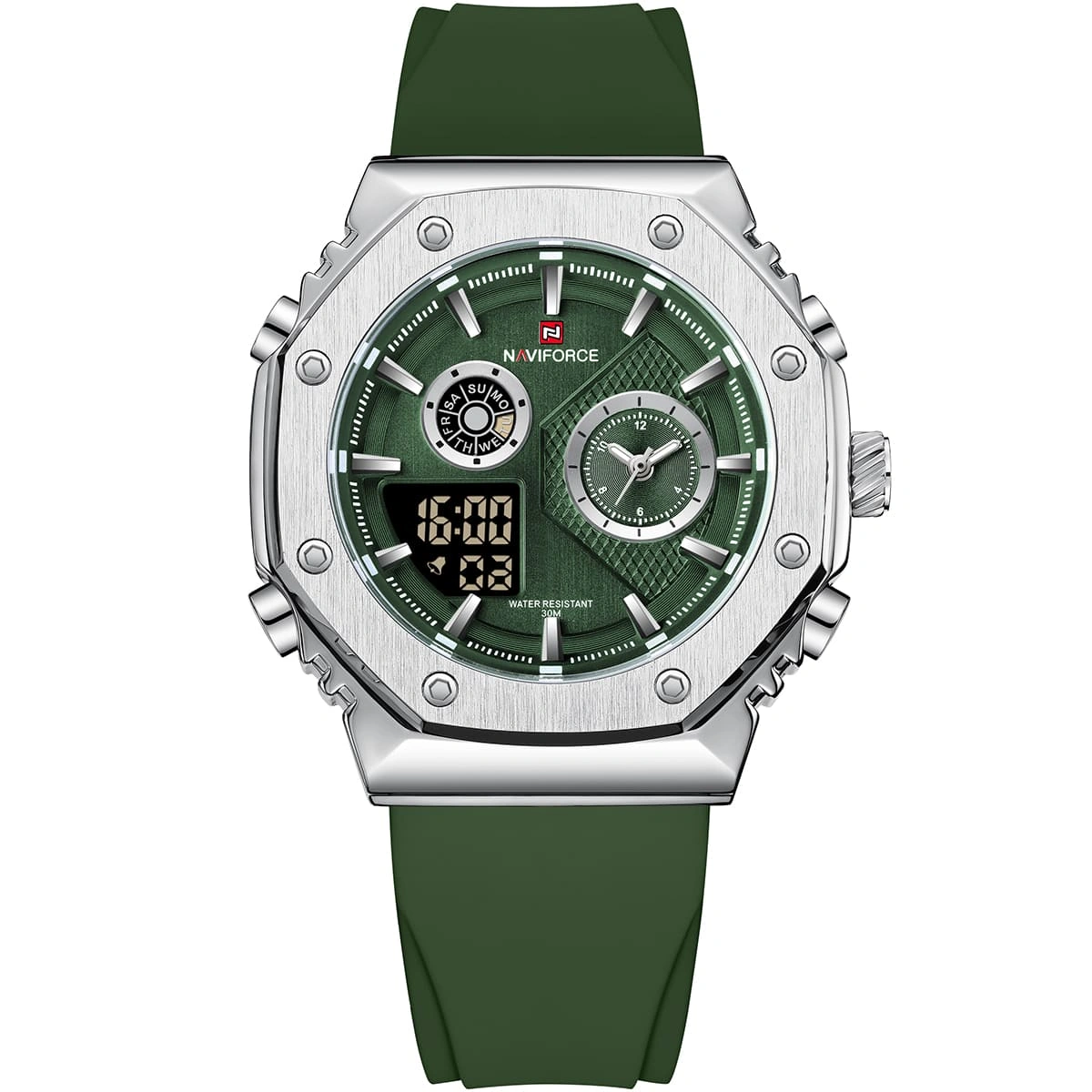 Naviforce Watch For Men NF9216T-S-GN-GN