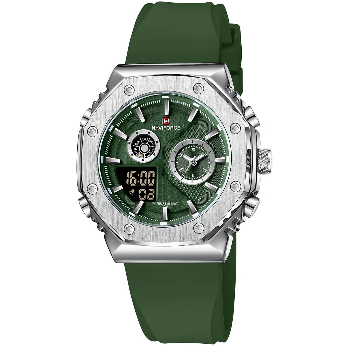 Naviforce Watch For Men NF9216T-S-GN-GN