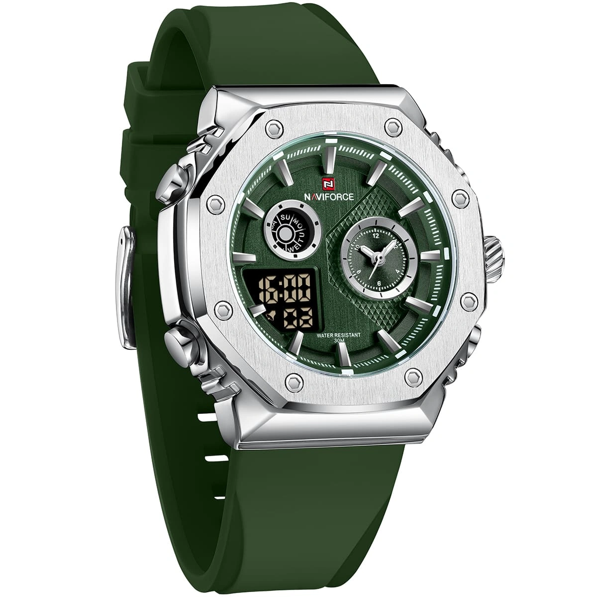 Naviforce Watch For Men NF9216T-S-GN-GN
