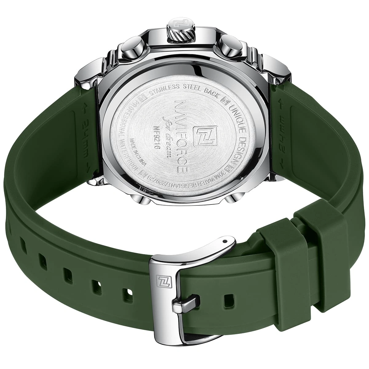 Naviforce Watch For Men NF9216T-S-GN-GN