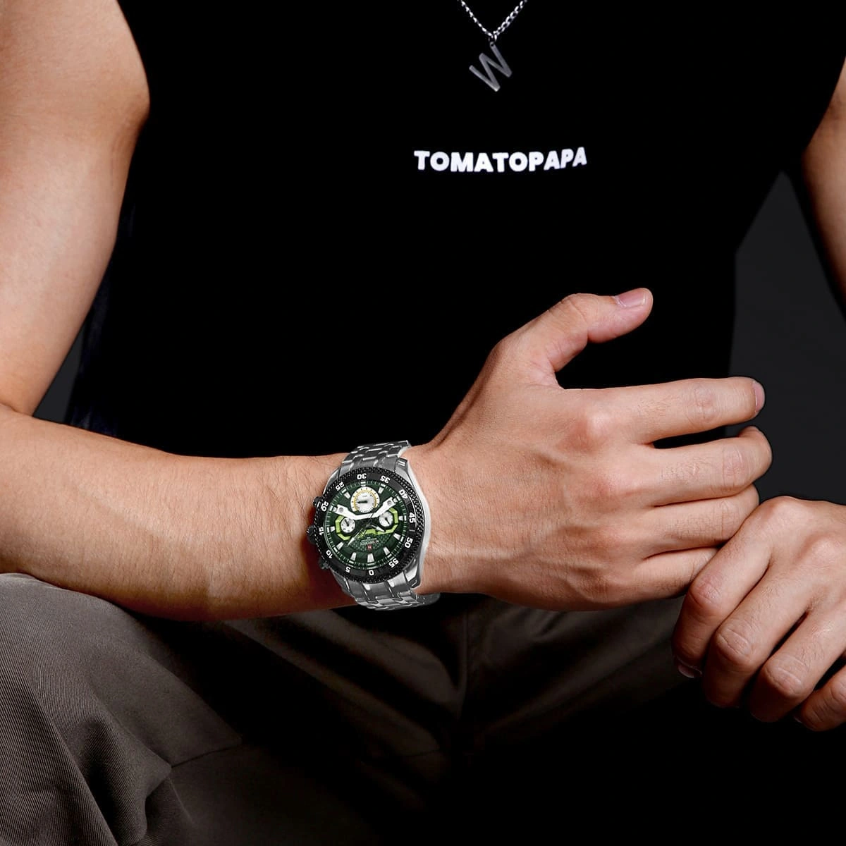 Naviforce Watch For Men NF9222-S-GN