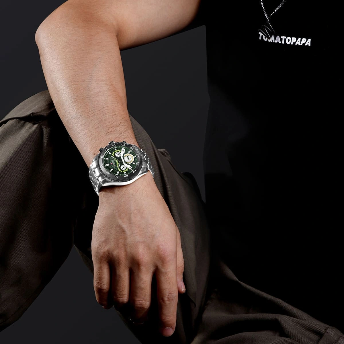 Naviforce Watch For Men NF9222-S-GN