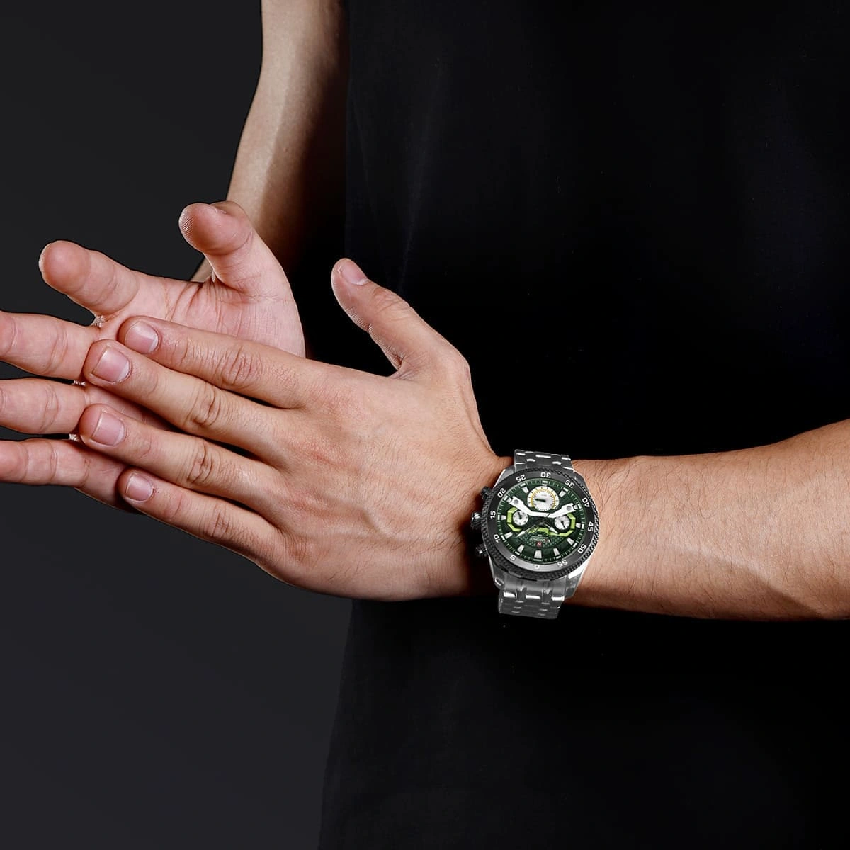 Naviforce Watch For Men NF9222-S-GN