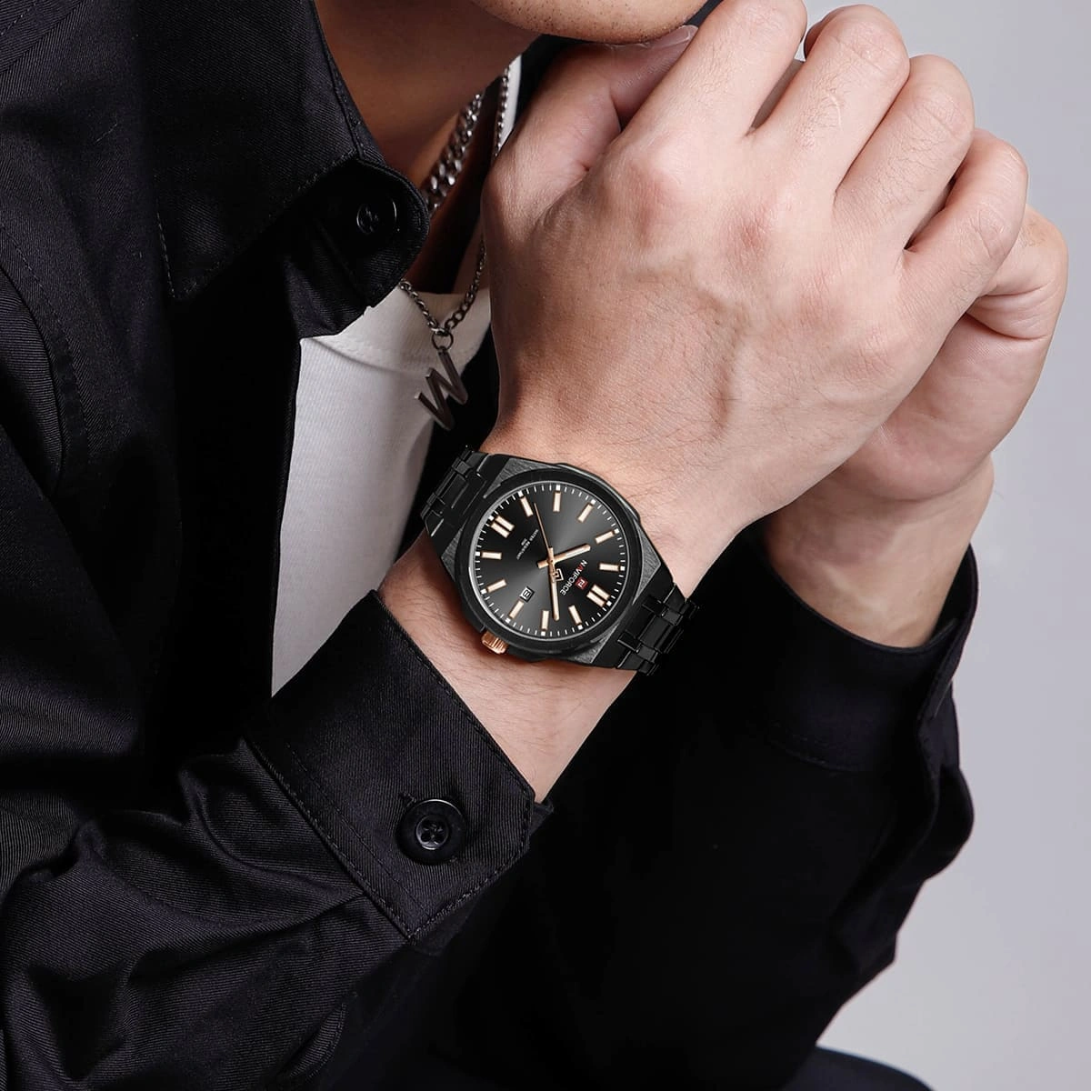 Naviforce Watch For Men NF9226-B-B-RG