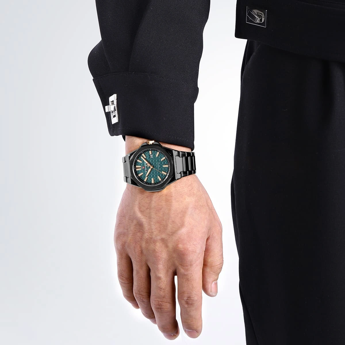 Naviforce Watch For Men NF9258-B-GN-B