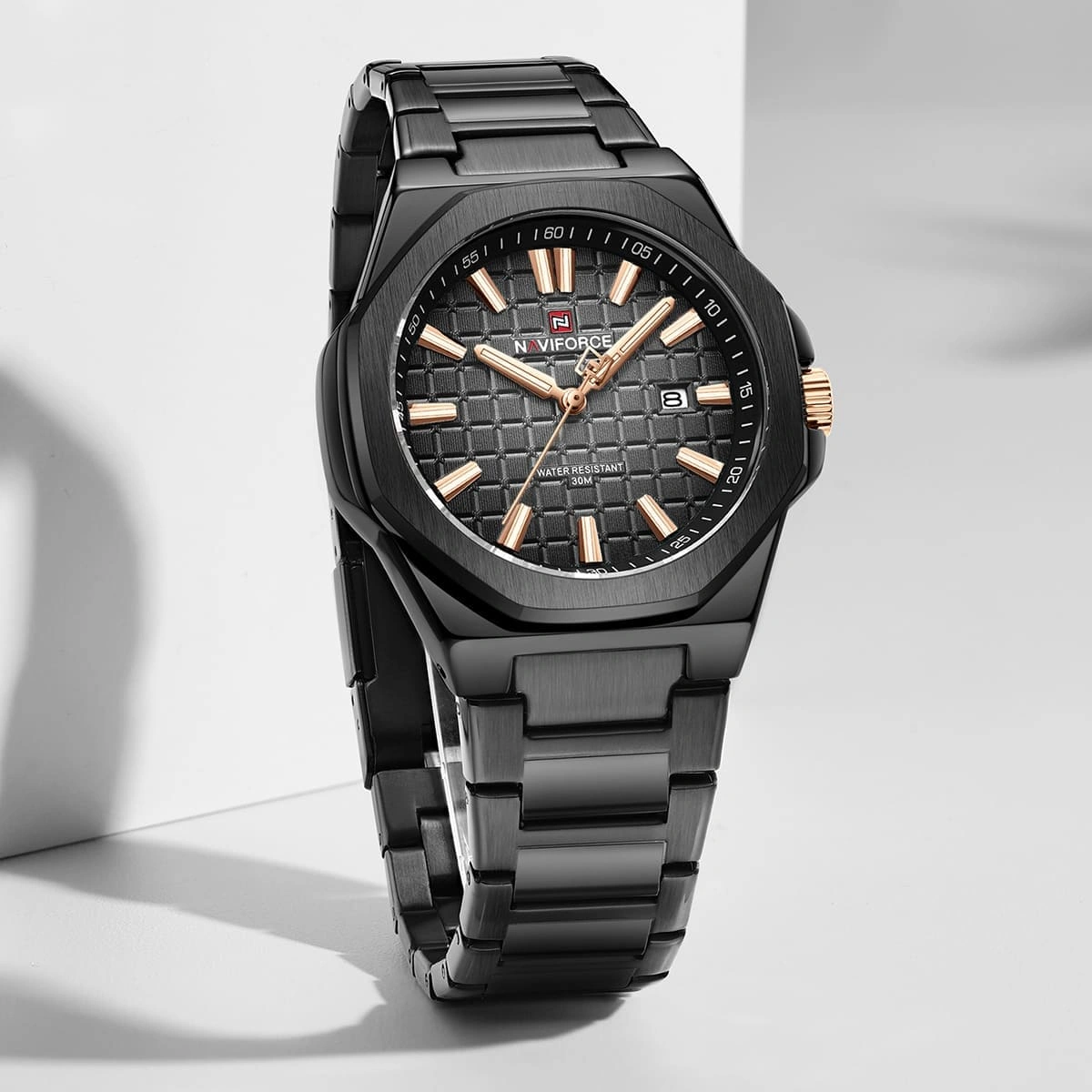 Naviforce Watch For Men NF9258-B-RG-B