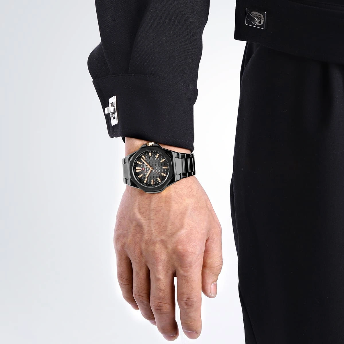 Naviforce Watch For Men NF9258-B-RG-B