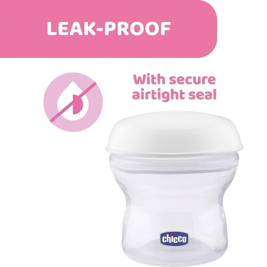  Chicco Breast milk container set 4 pcs (150ml) NATURAL FEELING