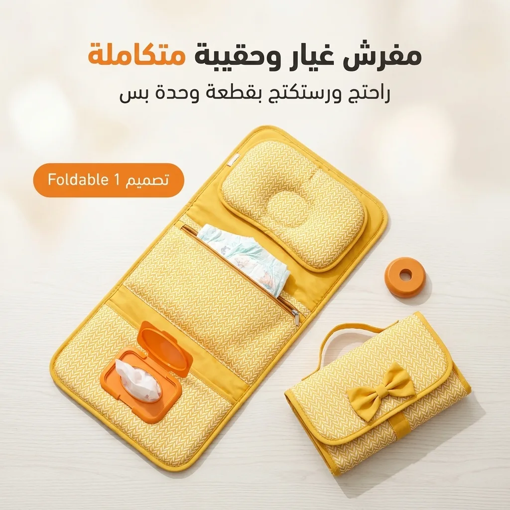 مفرش غيار وحقيبة متكاملة