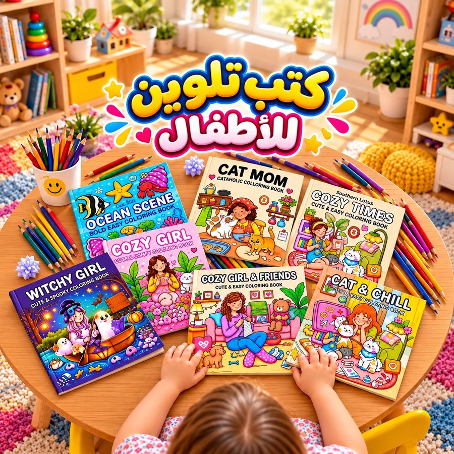 كتب التلوين كوزي