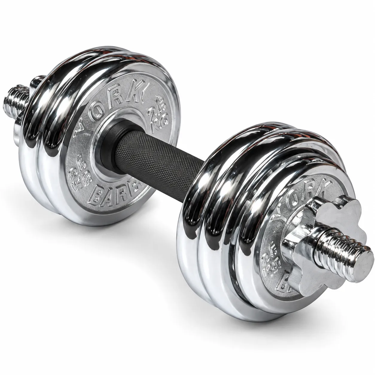 شنطة أوزان York Fitness كروم 15 كجم قابلة للتعديل