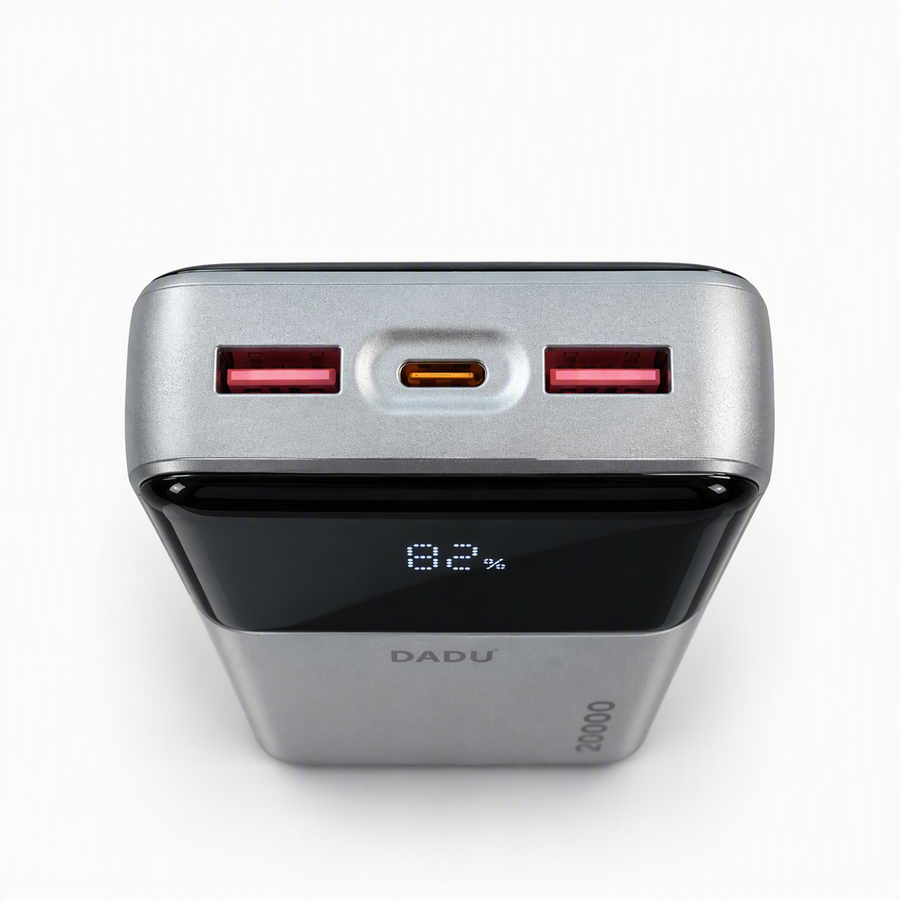 باور بانك DADU DP-052 سعة 20000mAh بقوة 22.5W وشاشة رقمية