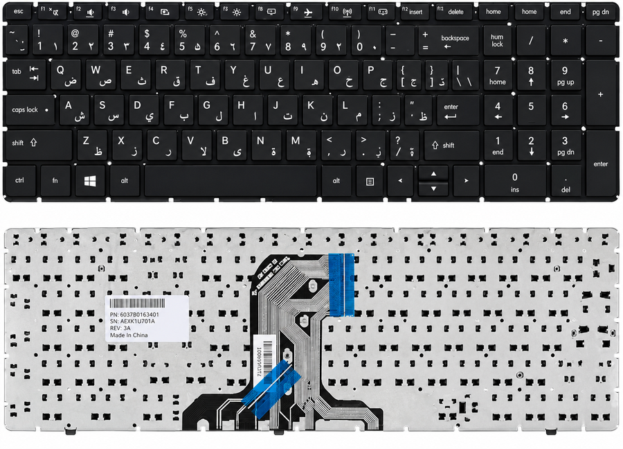 HP Laptop Keyboard For HP Pavillion 15-AC 15-AF 250 G4 255 G4 256 G4 15-ay 255 G5
