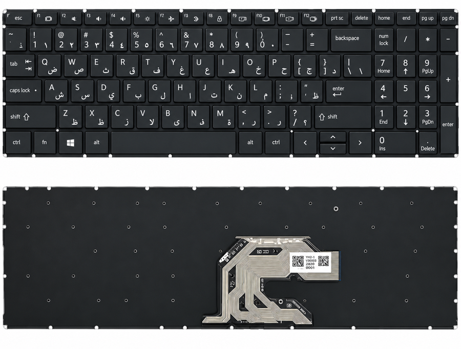 HP Laptop Keyboard for HP Probook 450 G6 455R G6 455 G6 450 G7 455 G7