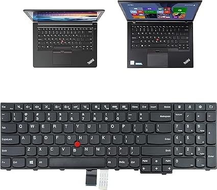 Lenovo Laptop Keyboard for Lenovo ThinkPad T540 T540P T550 T560 P50S L540 L560 L570 W540 W541 W550S E540 E531 US QWERTY Layout with Trackpoint