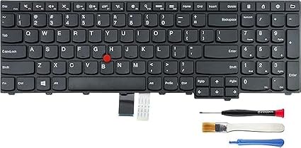 Lenovo Laptop Keyboard for Lenovo ThinkPad T540 T540P T550 T560 P50S L540 L560 L570 W540 W541 W550S E540 E531 US QWERTY Layout with Trackpoint