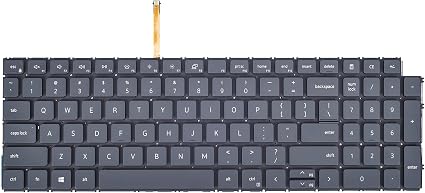 Dell laptop keyboard for Inspiron 15 3510 3511 3515 5510 5515 5518, inspiron 16 7610 & Vostro 15 3510 3515 3520 3525 7510 Series Laptop with Backlit US Layout
