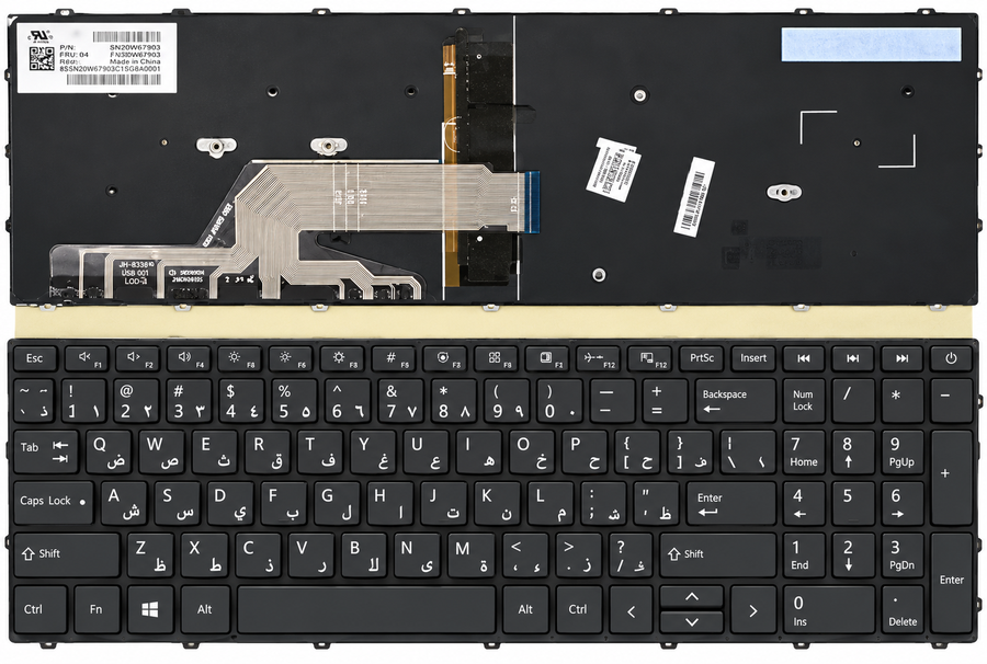 HP Laptop Keyboard for Probook 450 G5 455 G5 & Probook 470 G5 Laptop, Probook 470 G5 Keyboard Layout