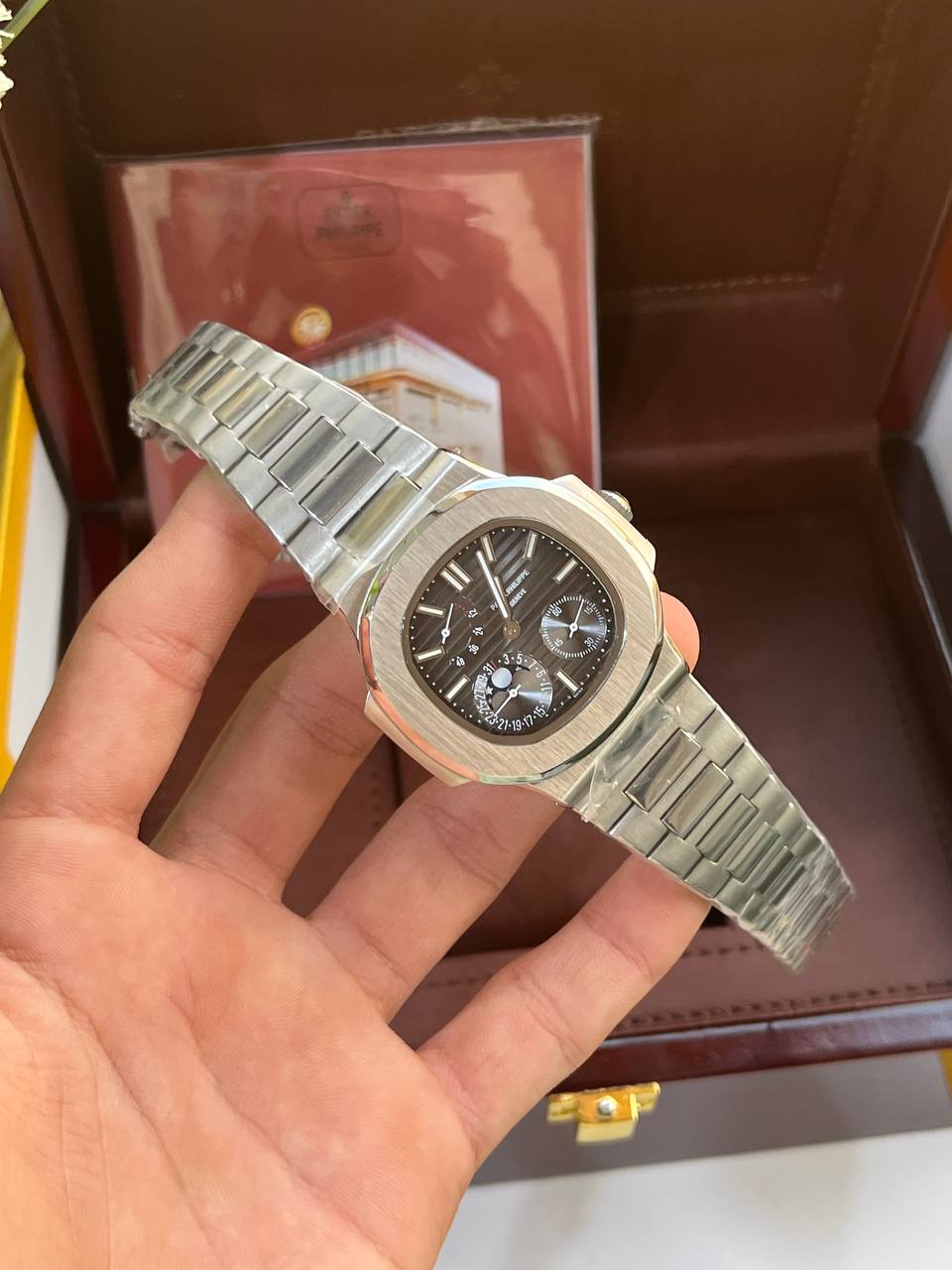 Patek Philippe Watch For Men - Nautilus Moon Phase (5712-1A-002)