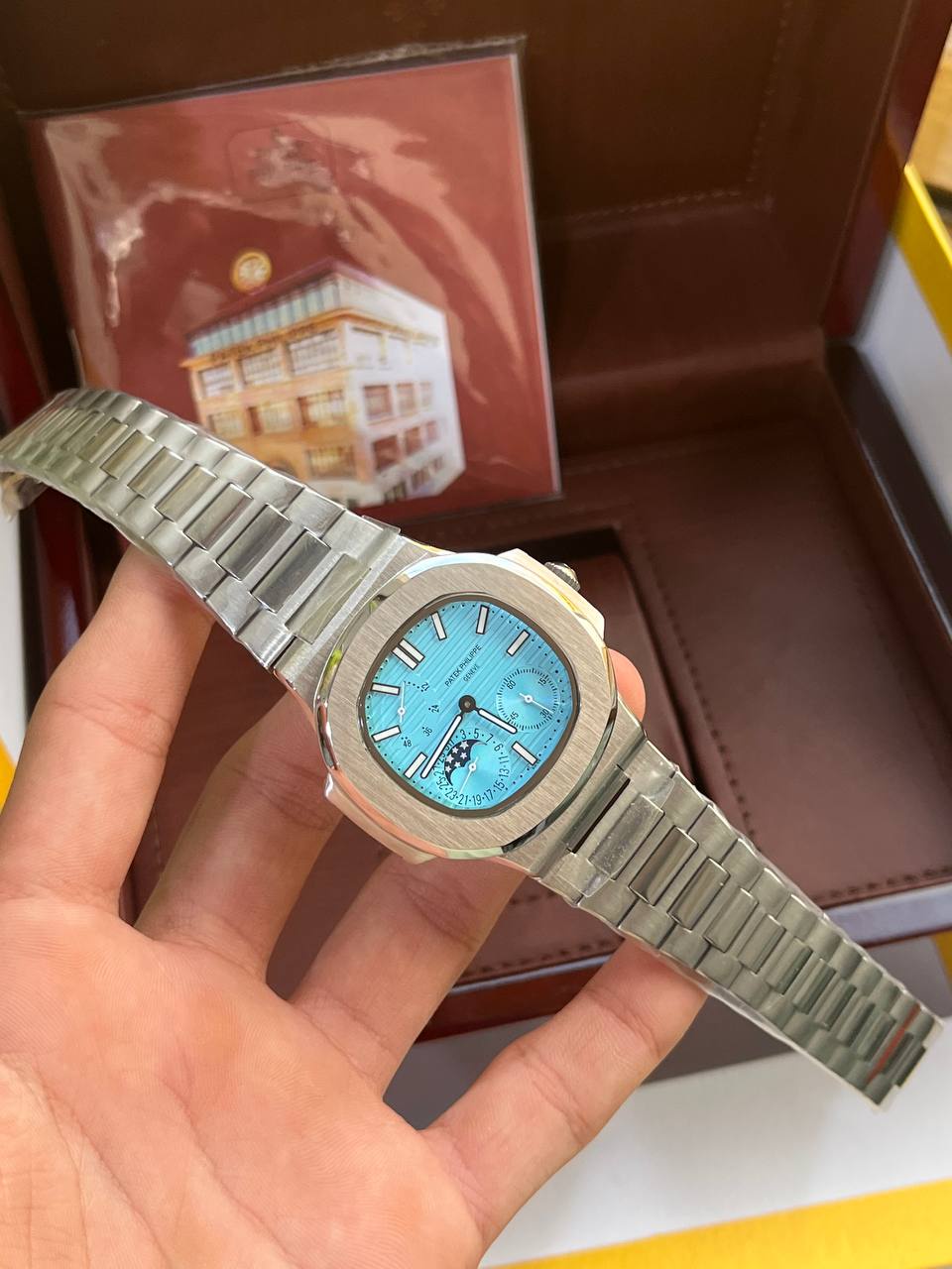 Patek Philippe Watch For Men - Nautilus Moon Phase (5712-1A-003)