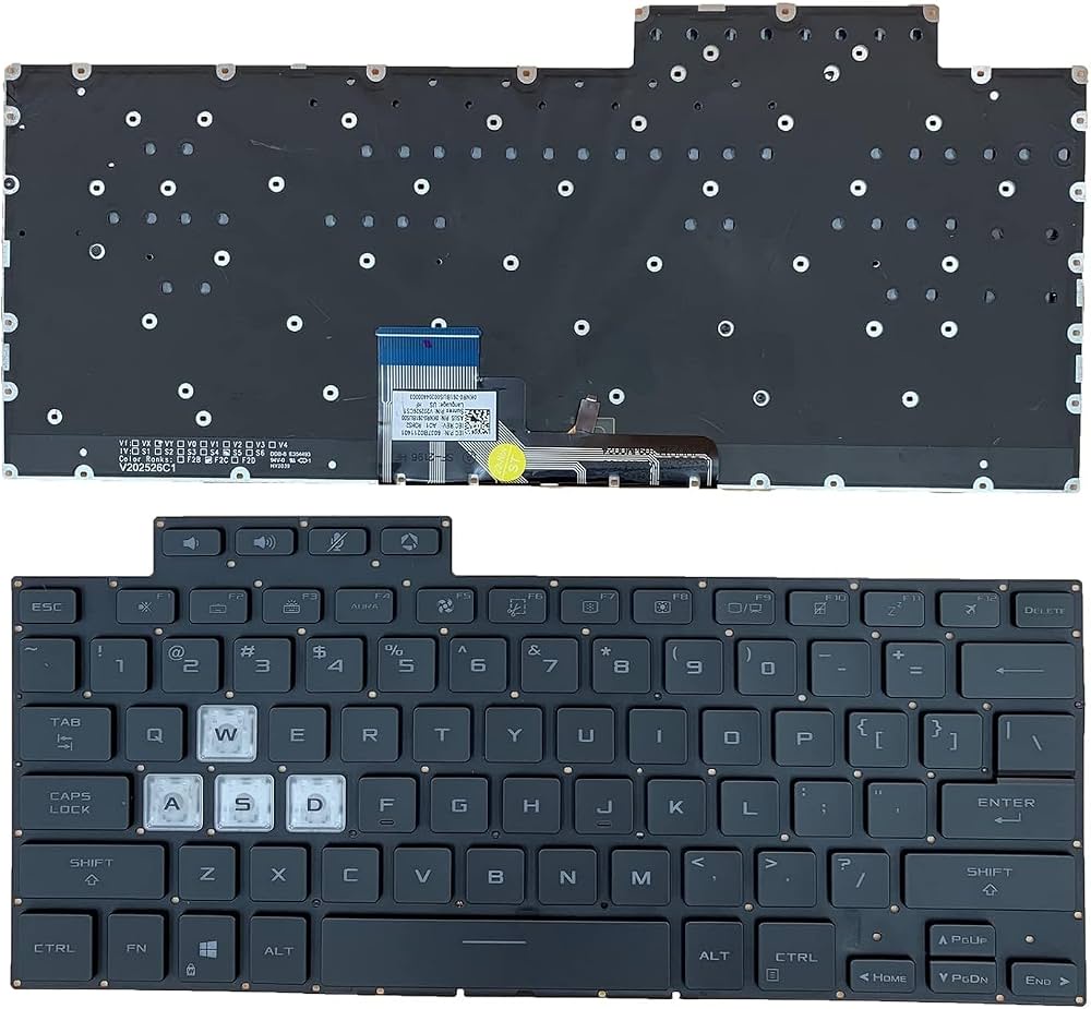 ASUS laptop Keyboard For ASUS TUF Dash F15 FA516 FX516 FX516PR FX516P FX516PM FX516PE With Backlit