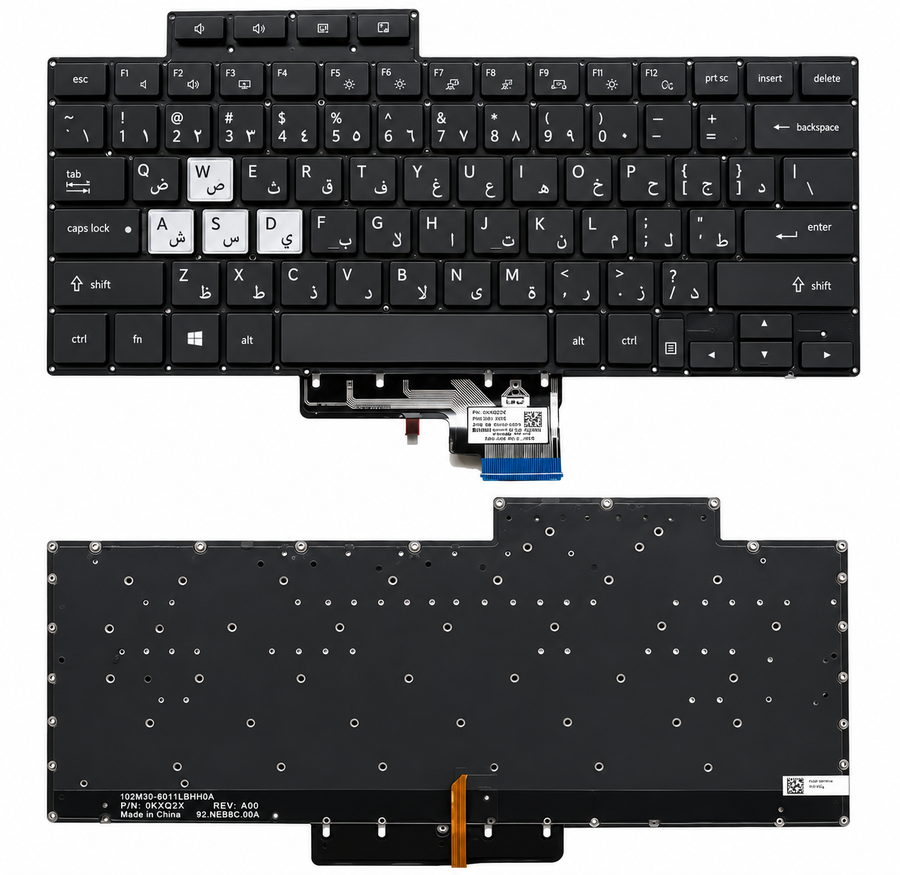 ASUS laptop Keyboard For ASUS TUF Dash F15 FA516 FX516 FX516PR FX516P FX516PM FX516PE With Backlit