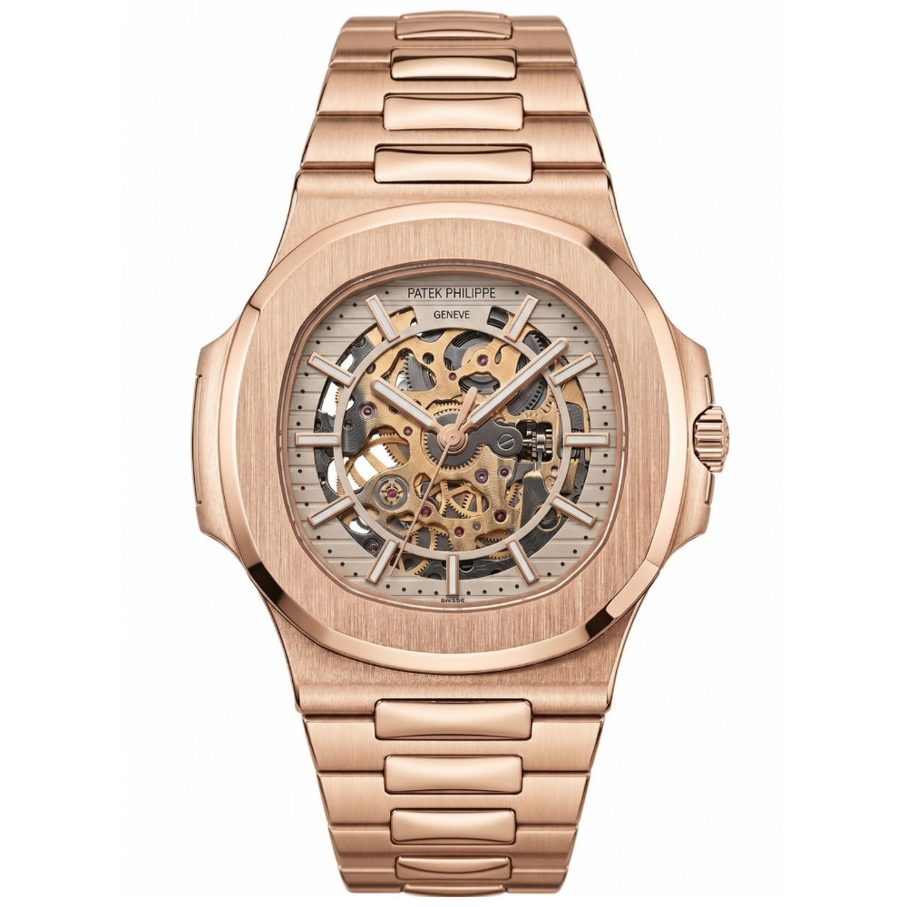 Patek Philippe Watch For Men - Nautilus Skeleton Concept (5711/1R-SK-WH)