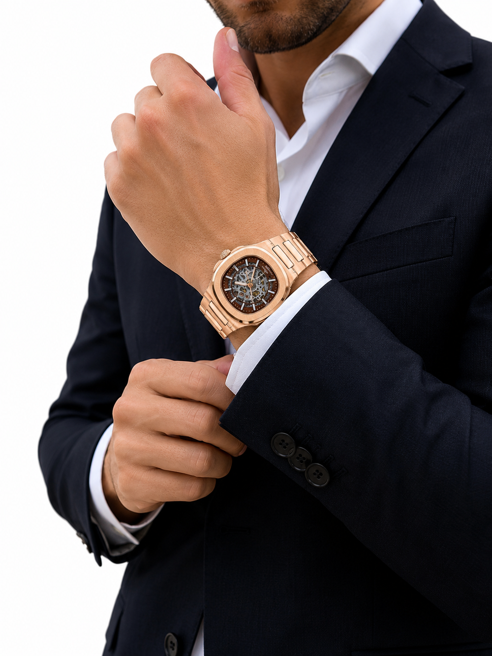 Patek Philippe Watch For Men - Nautilus Skeleton Concept (5711/1R-SK-BR)