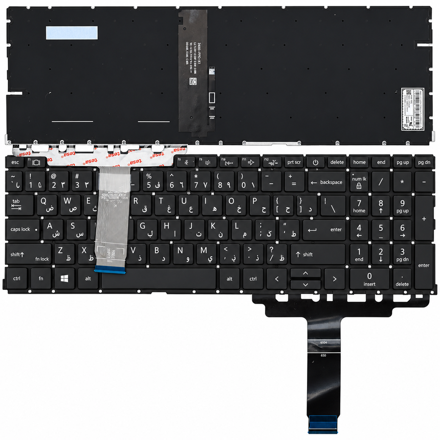 HP laptop Keyboard for HP ProBook 450 455 G8 G9 G10 and 650 G8