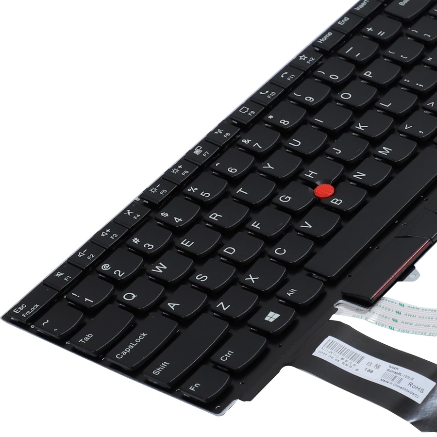 Lenovo laptop Keyboard for Lenovo Thinkpad E15 R15 Gen2 Gen3 Gen4 with Pointer and Trackpoint US Layout