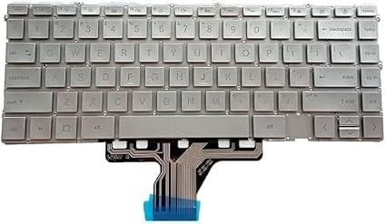 HP laptop Keyboard for HP Envy X360 13-AY 13-BA 13T-BA 13-BD US Silver color