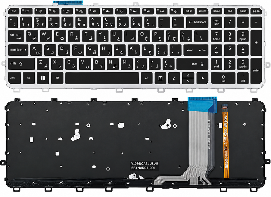HP Laptop Keyboard for HP ENVY 15-J 17-J 15-j000 15-j100 15t-J000 15t-j100 15z-j000 17-j000 17t-j000,HP TouchSmart 15-J 15T-J 17-J 17T-J 15-J000 17-J000 US