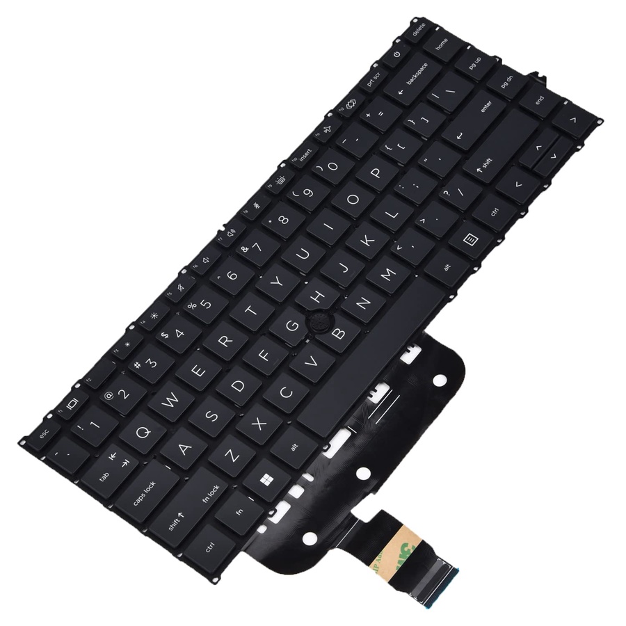 HP laptop Keyboard for HP EliteBook 840 G7 840 G8 & EliteBook 845 G7 845 G8, EliteBook 745 G7 745 G8, ZBook Firefly 14 G7 G8 Series Laptop, EliteBook 840 G7 G8 Keyboard with Backlit US Layout